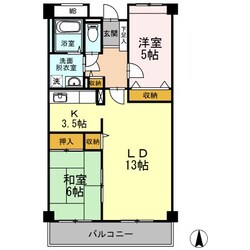 アクシス高砂の物件間取画像